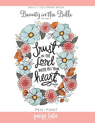 Beauty in the Bible: Adult Coloring Book Volume 2