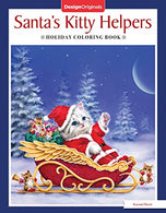 Santa's Kitty Helpers Holiday Coloring Book (Design Originals) 32 Cute. Expressive-Eyed Christmas Cat Designs by Kayomi Harai on High-Quality. Extra