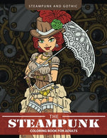 Steampunk coloring books for adults