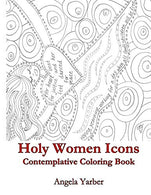 Holy Women Icons Contemplative Coloring Book