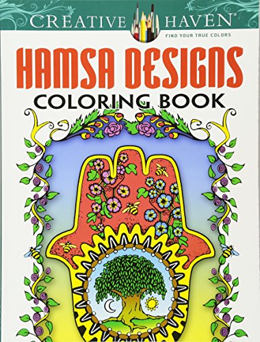 Creative Haven Hamsa Designs Coloring Book (Creative Haven Coloring Books)