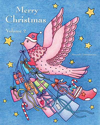 Merry Christmas - Volume 2: a beautiful Christmas Adult Coloring Book for Relaxation