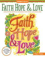 Faith. Hope & Love Coloring Book: Including Designs for Bible Journaling (Design Originals) (Creative Faith)