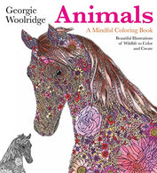 Animals: A Mindful Coloring Book