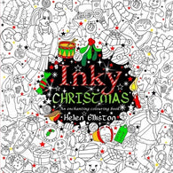 Inky Christmas: An enchanting. festive adult colouring book (Inky colouring books) (Volume 10)