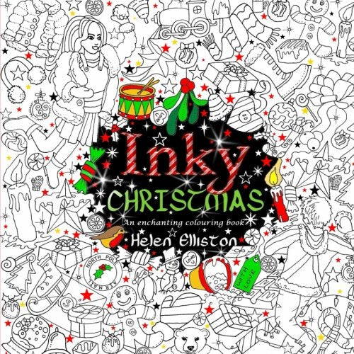 Inky Christmas: An enchanting. festive adult colouring book (Inky colouring books) (Volume 10)