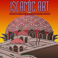 ISLAMIC ART - COLORING BOOK - ACTIVITY BOOK FOR GROWN UPS. MUSLIM ADULTS. AND TEENAGERS: Gorgeous Geometry Architecture and Arabic Calligraphic Art