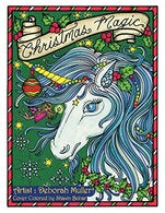 Christmas Magic: Christmas Magic Coloring Book by Deborah Muller. Fairies. Mermaids. Unicorns. Snowmen and Magic!