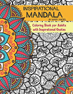 Inspirational Mandala (Coloring Book): Coloring Book for Adults with Inspirational Quotes