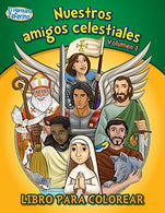 Nuestros amigos celestiales (Our Heavenly Friends vol.1 Coloring & Activity Book)(Spanish Edition) (Brother Francis)