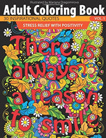 Adult Coloring Book: 30 Inspirational Quotes - Stress Relief With Positivity (Inspirational Christian Coloring Books) (Volume 1)