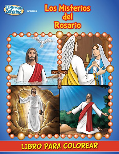 Los Misterios del Rosario(The Mysteries of The Rosary Coloring & Activity Book)(Spanish Edition) (Brother Francis)